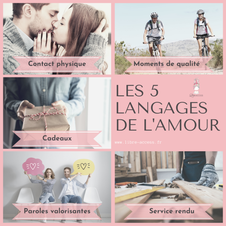 5 languages de promo l'amour